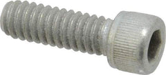 Value Collection - 1/4-20 UNC Hex Socket Drive, Socket Cap Screw - Alloy Steel, Zinc-Plated Finish, Fully Threaded, 3/4" Length Under Head - Caliber Tooling