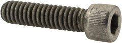 Value Collection - 1/4-20 UNC Hex Socket Drive, Socket Cap Screw - Alloy Steel, Zinc-Plated Finish, Fully Threaded, 1" Length Under Head - Caliber Tooling