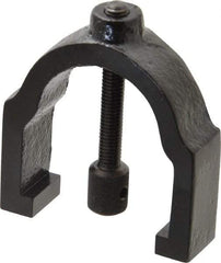 TESA Brown & Sharpe - 1 Inch Max Capacity of V, 1-5/8 Inch Long x 1-1/4 Inch Wide x 1-1/4 Inch High, V-Block Clamp - 90° V Angle, Hardened Steel Clamp, Use with Model 750-1 V-Block - Caliber Tooling