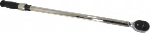 CDI - 1/2" Drive Micrometer Type Ratchet Head Torque Wrench - 30 Ft/Lb to 250 Ft/Lb Torque, 21-1/4" OAL - Caliber Tooling