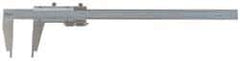 Mitutoyo - 0 to 40" Stainless Steel Vernier Caliper - 0.0010" Graduation, 140mm Jaw Depth, 0.003" Accuracy - Caliber Tooling