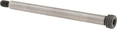 Value Collection - 5/16" Shoulder Diam x 3-3/4" Shoulder Length, 1/4-20 UNC, Hex Socket Shoulder Screw - 4140 Alloy Steel, Uncoated, 7/32" Head Height x 7/16" Head Diam - Caliber Tooling