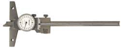 Mitutoyo - 10 Inch Long, Depth Gage Base Extension - Use with Mitutoyo Dial Depth Gages - Caliber Tooling