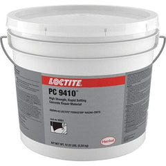 Loctite - 1 Gal Pail Gray Magnesium Phosphate Filler/Repair Caulk - 2000°F Max Operating Temp, 10 min Tack Free Dry Time, 1 to 2 hr Full Cure Time, Series 135 - Caliber Tooling