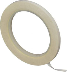 3M - White Solid Color Vinyl Tape - 1/4" Wide x 108' Long x 5.2 mil Thick, General Traffic - Caliber Tooling