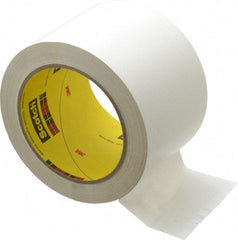 3M - White Solid Color Vinyl Tape - 3" Wide x 108' Long x 5.2 mil Thick, General Traffic - Caliber Tooling