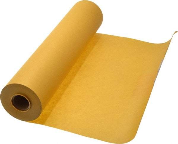 3M - 12" Wide x 180' Long Gold Specialty Coated Paper Masking Paper - 2 mil Thick, 17 In/Lb Tensile Strength - Caliber Tooling