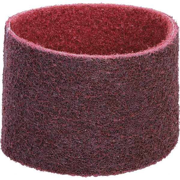 Dynabrade - 3" Wide x 10-11/16" OAL, Aluminum Oxide Abrasive Belt - Aluminum Oxide, Medium, Nonwoven, Cloth Backing, Wet/Dry - Caliber Tooling