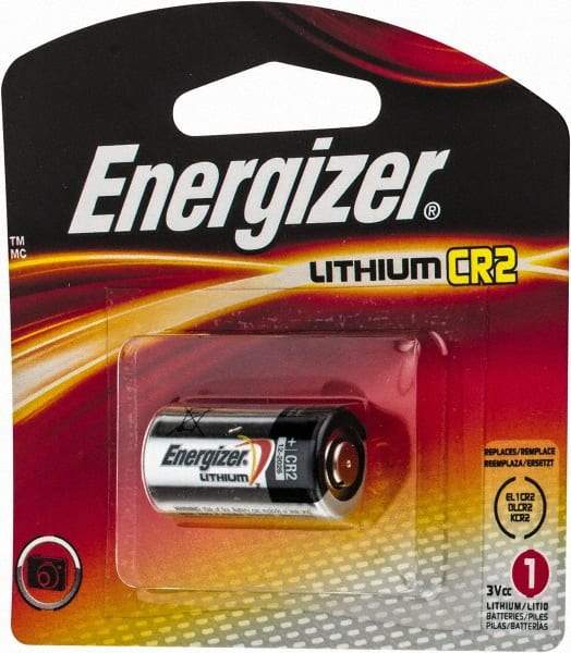 Energizer - Size CR2, Lithium, Photo Battery - 3 Volts, Flat Terminal, CR15H270, ANSI, IEC Regulated - Caliber Tooling