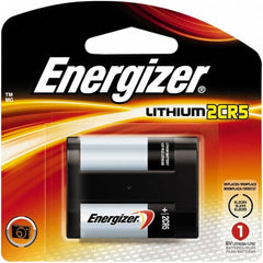 Energizer - Size 2CR5, Lithium, Photo Battery - 6 Volts, Flat Terminal, 2CR5, IEC Regulated - Caliber Tooling