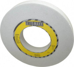 Tru-Maxx - 12" Diam x 5" Hole x 1-1/2" Thick, H Hardness, 46 Grit Surface Grinding Wheel - Aluminum Oxide, Type 1, Coarse Grade, 2,070 Max RPM, Vitrified Bond, No Recess - Caliber Tooling