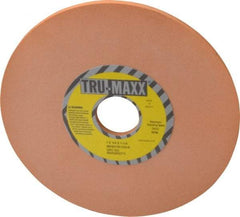 Tru-Maxx - 7" Diam x 1-1/4" Hole x 1/4" Thick, K Hardness, 220 Grit Surface Grinding Wheel - Aluminum Oxide, Type 1, Very Fine Grade, 3,600 Max RPM, Vitrified Bond, No Recess - Caliber Tooling