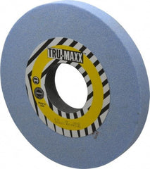 Tru-Maxx - 10" Diam x 3" Hole x 1" Thick, K Hardness, 46 Grit Surface Grinding Wheel - Ceramic, Type 1, Coarse Grade, 3,250 Max RPM, Vitrified Bond, No Recess - Caliber Tooling