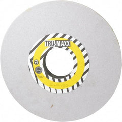 Tru-Maxx - 12" Diam x 3" Hole x 1" Thick, J Hardness, 60 Grit Surface Grinding Wheel - Aluminum Oxide, Type 1, Medium Grade, 2,705 Max RPM, Vitrified Bond, No Recess - Caliber Tooling