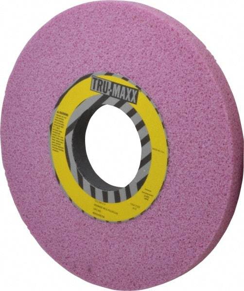 Tru-Maxx - 10" Diam x 3" Hole x 3/4" Thick, G Hardness, 46 Grit Surface Grinding Wheel - Aluminum Oxide, Type 1, Coarse Grade, 2,480 Max RPM, Vitrified Bond, No Recess - Caliber Tooling