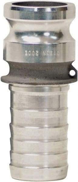 Dixon Valve & Coupling - 5" Aluminum Cam & Groove Suction & Discharge Hose Male Adapter Hose Shank - Part E, 75 Max psi - Caliber Tooling