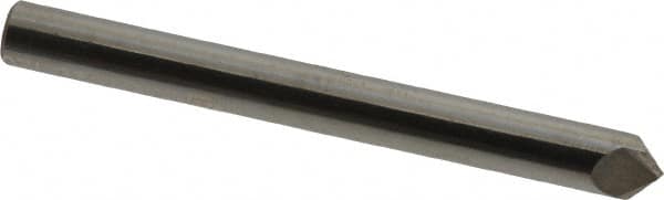 Made in USA - 1/4" Body Diam, 120°, 2-1/2" OAL, Solid Carbide Spotting Drill - Caliber Tooling