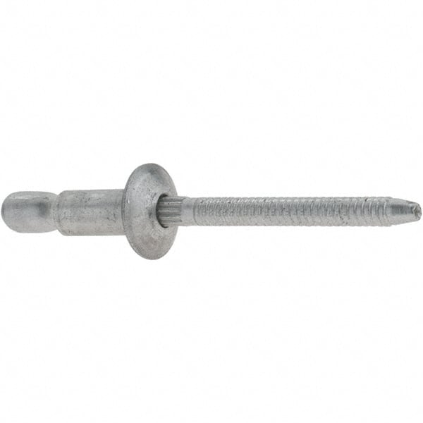 RivetKing - Size 64 Dome Head Aluminum Structural with Locking Stem Blind Rivet - Caliber Tooling