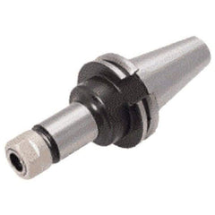 Iscar - 0.08" to 0.789" Capacity, 8" Projection, CAT50 Taper Shank, ER32 Collet Chuck - 0.0001" TIR, Through-Spindle & DIN Flange Coolant - Exact Industrial Supply