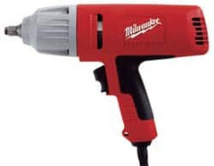 Milwaukee Tool - 1/2 Inch Drive, 300 Ft./Lbs. Torque, Pistol Grip Handle, 1,800 RPM, Impact Wrench - 7 Amps, 120 Volts - Caliber Tooling