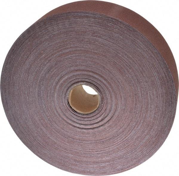 3M - 2" x 50 Yd 120 Grit Aluminum Oxide Cloth Roll - Fine Grade, J Weighted Backing - Caliber Tooling