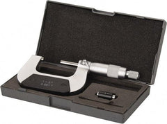 Value Collection - 1 to 2" Range, 0.001" Graduation, Mechanical Outside Micrometer - Ratchet Stop Thimble - Caliber Tooling