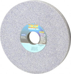 Norton - 7" Diam x 1-1/4" Hole x 3/4" Thick, I Hardness, 46 Grit Surface Grinding Wheel - Aluminum Oxide, Type 1, Coarse Grade, 3,600 Max RPM, Vitrified Bond, One Side Recess - Caliber Tooling