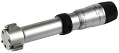 Fowler - 1-3/8 to 2", 3.15" Gage Depth, Mechanical Inside Hole Micrometer - 0.00025" Graduation, 0.00015" Accuracy, Ratchet Stop Thimble - Caliber Tooling