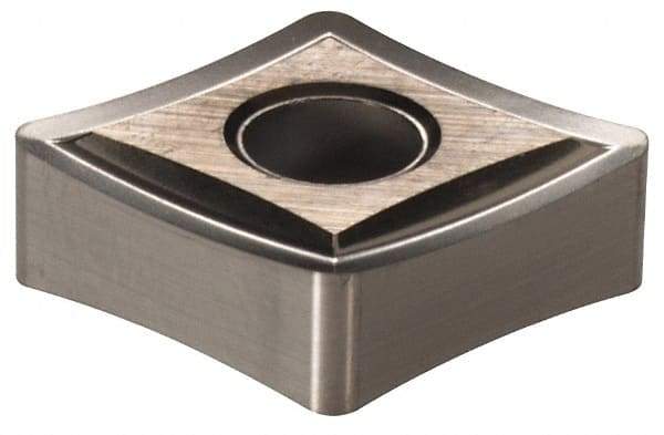 Kennametal - CNGP433 Grade KC5410 Carbide Turning Insert - TiB2 Finish, 80° Diamond, 1/2" Inscr Circle, 3/16" Thick, 3/64" Corner Radius - Caliber Tooling