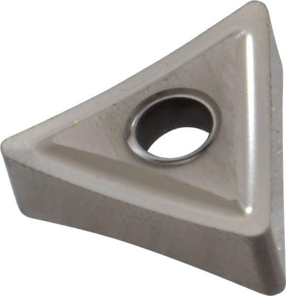 Kennametal - TNGP332 Grade KC5410 Carbide Turning Insert - TiB2 Finish, 60° Triangle, 3/8" Inscr Circle, 3/16" Thick, 1/32" Corner Radius - Caliber Tooling