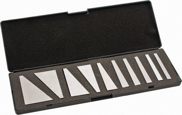 Value Collection - 1 to 30° Angle, 3 Inch Long, Steel, Angle Block Set - Caliber Tooling