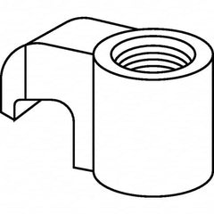 Kennametal - Series Kenloc, CKM Clamp for Indexables - Neutral Cut, Compatible with STCM8 Clamp Screws - Caliber Tooling