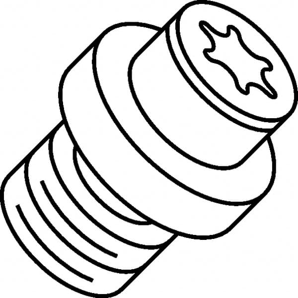 Kennametal - Set Screw for Indexables - M3 Thread - Caliber Tooling