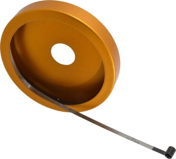 Made in USA - 0.001 Inch Graduation, 72 to 84 Inch Measurement, Spring Steel Diameter Tape Measure - 1/2 Inch Wide, 0.01 Inch Thick - Caliber Tooling