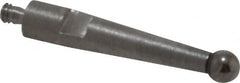 SPI - 0.08" Ball Diam, Carbide, Ball Test Indicator Contact Point - 1/2" Contact Point Length, Use with Brown & Sharpe Test Indicators - Caliber Tooling