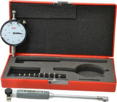 Value Collection - 9 Anvil, 0.4 to 0.7" Dial Bore Gage - 0.001" Graduation, 4" Gage Depth - Caliber Tooling