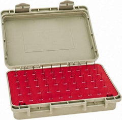 Vermont Gage - 50 Piece, 0.011-0.06 Inch Diameter Plug and Pin Gage Set - Minus 0.0002 Inch Tolerance, Class ZZ - Caliber Tooling