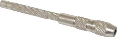 General - 3-3/4" Long, 0.125" Capacity, Pin Vise - 3-3/4" Long, 0.045" Min Capacity - Caliber Tooling