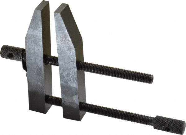 Value Collection - 2-3/4" Max Capacity, 4" Jaw Length, Parallel Clamp - Hardened Steel - Caliber Tooling