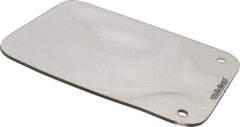 PRO-SAFE - Polycarbonate Concave Shield - 6" Wide x 8" Long x 1/8" Thick, Magnetic Base, For General Purpose Use - Caliber Tooling