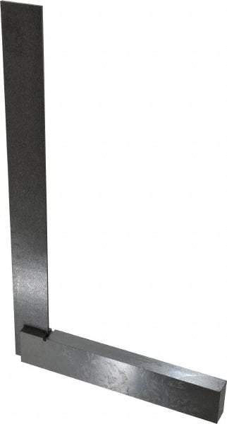 Value Collection - 12" Blade Length, 8-1/4" Base Length Steel Square - Caliber Tooling