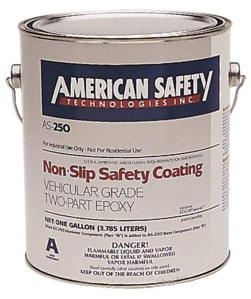 American Safety Technology - 5 Gal Black Antislip Epoxy - Caliber Tooling