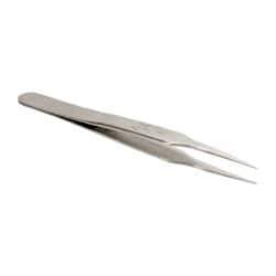 Erem - 4-1/2" OAL 2-SA Precision Tweezers - Medium Taper Precision Point - Caliber Tooling