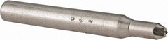 SPI - 0.012" Radius Single Point Diamond Dresser - 3" Long x 3/8" Shank Diam - Caliber Tooling