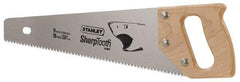 Stanley - 15" Blade Handsaw - Hardwood Handle - Caliber Tooling