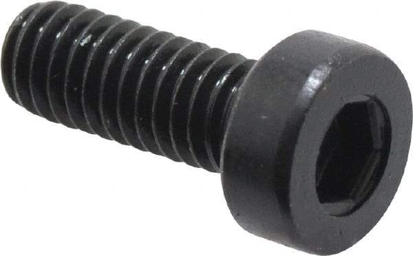 Holo-Krome - M4x0.70 Metric Coarse Hex Socket Drive, Low Socket Cap Screw - Grade 10.9 Alloy Steel, Black Oxide Finish, Fully Threaded, 10mm Length Under Head - Caliber Tooling