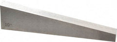 Value Collection - 10° Angle, 3 Inch Long, Angle Block - 55 RC Hardness - Caliber Tooling