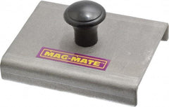 Mag-Mate - 2-1/2" Long, 9/16" Magnet Height, 45 Lb Max Pull Magnetic Print Holder - 22.5 Lb Average Magnetic Pull - Caliber Tooling