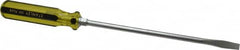 Stanley - Standard Slotted Screwdriver - Round Shank, Acetate Handle - Caliber Tooling