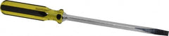 Stanley - Standard Slotted Screwdriver - Square Shank, Acetate Handle - Caliber Tooling